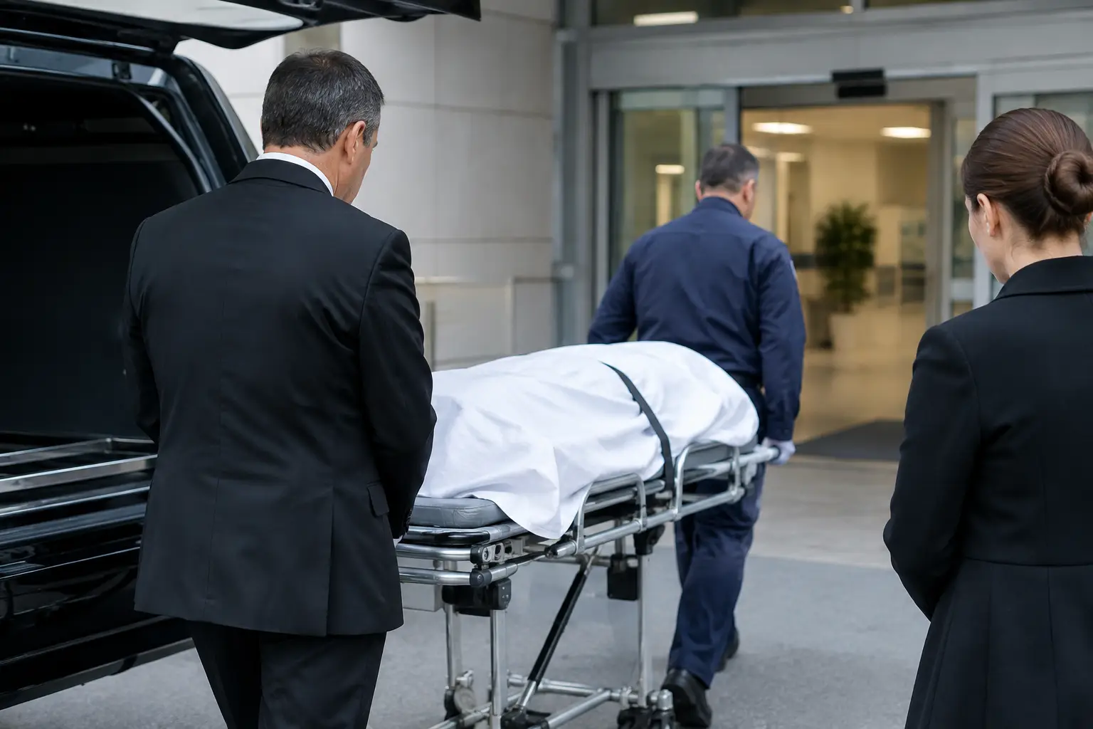 Primer preuzimanja pokojnika iz bolnice korak po korak